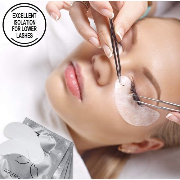 Hydrogel Eye Patches Depuffing Soothing 100 Pair Lash Extensions etc… NEW Sealed - Picture 6 of 6